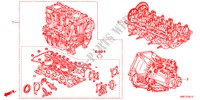 ARREDO DI MONT. MOTORE/ASS. TRASMISSIONE(DIESEL) per Honda CR-V DIESEL 2.2 EXECUTIVE 5 Porte 6 velocità manuale 2011