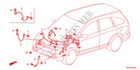 BARDATURA FILO(LH)(1) per Honda CR-V DIESEL 2.2 ELEGANCE LIFE 5 Porte 6 velocità manuale 2011