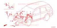 BARDATURA FILO(LH)(1) per Honda CRV ELEGANCE 5 Porte 6 velocità manuale 2011