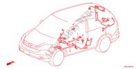 BARDATURA FILO(RH)(3) per Honda CR-V DIESEL 2.2 SE 5 Porte 6 velocità manuale 2011