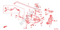 BRACCIO INFERIORE POST. per Honda CR-V DIESEL 2.2 ELEGANCE 5 Porte 5 velocità automatico 2011