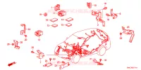 CINGHIA BARDATURA/STAFFA(LH)(2) per Honda CRV ELEGANCE 5 Porte 6 velocità manuale 2011