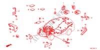 CINGHIA BARDATURA/STAFFA(RH)(2) per Honda CR-V DIESEL 2.2 SE RUNOUT 5 Porte 6 velocità manuale 2011