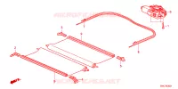 COMPONENTI PARASOLE per Honda CRV EXECUTIVE 5 Porte 5 velocità automatico 2011