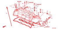 COPERTURA TESTA CILINDRO(DIESEL) per Honda CR-V DIESEL 2.2 ES 5 Porte 6 velocità manuale 2011