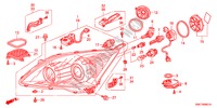 FANALE(AFS) per Honda CR-V DIESEL 2.2 EXECUTIVE 5 Porte 5 velocità automatico 2011