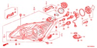 FANALE per Honda CR-V EX 5 Porte 5 velocità automatico 2011