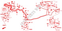 LINEE FRENO(2.0L)(2.4L)(RH)(1) per Honda CR-V SE RUNOUT 5 Porte 6 velocità manuale 2011