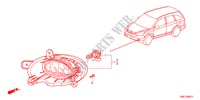 LUCE NEBBIA(2) per Honda CR-V EXECUTIVE 5 Porte 5 velocità automatico 2011