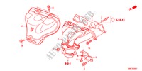 MOLTEPLICE SCARICO(2.4L) per Honda CR-V RV-SI 5 Porte 6 velocità manuale 2011