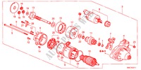 MOTORE AVVIATORE(DENSO)(2.4L) per Honda CR-V RV-SI 5 Porte 5 velocità automatico 2011