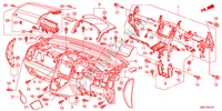 PANNELLO STRUMENTI(RH) per Honda CR-V DIESEL 2.2 SE RUNOUT 5 Porte 6 velocità manuale 2011