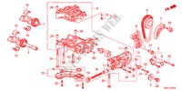POMPA OLIO(DIESEL) per Honda CR-V DIESEL 2.2 EX 5 Porte 5 velocità automatico 2011