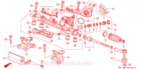 SCATOLA INGRANAGGIO P.S.(EPS)(LH) per Honda CRV ELEGANCE 5 Porte 6 velocità manuale 2011