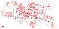 SCATOLA INGRANAGGIO P.S.(EPS)(RH) per Honda CR-V EX 5 Porte 5 velocità automatico 2011