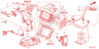 SISTEMA NAVIGAZIONE(LH) per Honda CR-V DIESEL 2.2 ELEGANCE 5 Porte 6 velocità manuale 2011