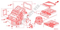 SOFFIATORE RISCALDATORE(LH) per Honda CR-V EXECUTIVE 5 Porte 6 velocità manuale 2011