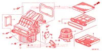 SOFFIATORE RISCALDATORE(LH) per Honda CRV ELEGANCE 5 Porte 6 velocità manuale 2011