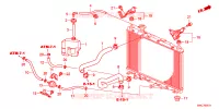 TUBO RADIATORE/SERBATOIO DI RISERVA(2.4L) per Honda CRV RVSI 5 Porte 5 velocità automatico 2011