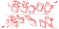 UNITA DI CONTROLLO(SPAZIO MOTORE)(DIESEL)(3) per Honda CR-V DIESEL 2.2 SE RUNOUT 5 Porte 6 velocità manuale 2011