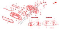 INDICATORE COMBINAZIONE COMPONENTI(95/96/97) per Honda SHUTTLE 2.2IES 5 Porte 4 velocità automatico 1997