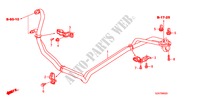 ARIA CONDIZIONATA(TUBO POST./CONDOTTO POST.) per Honda PILOT TOURING 5 Porte 5 velocità automatico 2011