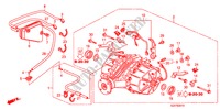 DIFFERENZIALE POSTERIORE per Honda PILOT EX 5 Porte 5 velocità automatico 2011