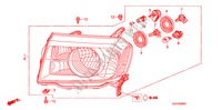 FANALE per Honda PILOT EX 5 Porte 5 velocità automatico 2011