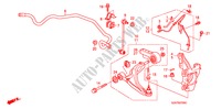 GIUNTO ANTERIORE per Honda PILOT TOURING 5 Porte 5 velocità automatico 2011