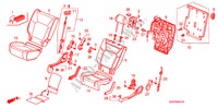 SEDILE MEZZO(D.) per Honda PILOT EX 5 Porte 5 velocità automatico 2011