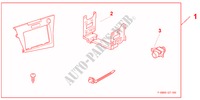 AUDIO EXCHANGE PANEL   RHD per Honda CR-Z BASE 3 Porte 6 velocità manuale 2011