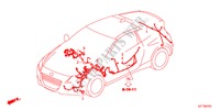 BARDATURA FILO(2)(RH) per Honda CR-Z THIS IS 3 Porte 6 velocità manuale 2011