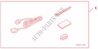HDD NAVI IPOD CORD per Honda CR-Z BASE 3 Porte 6 velocità manuale 2011