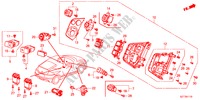 INTERRUTTORE(LH) per Honda CR-Z BASE 3 Porte 6 velocità manuale 2011