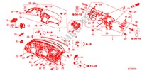 PANNELLO STRUMENTI(LH) per Honda CR-Z BASE 3 Porte 6 velocità manuale 2011