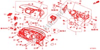 PANNELLO STRUMENTI(RH) per Honda CR-Z BASE 3 Porte 6 velocità manuale 2011