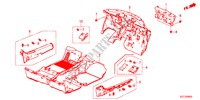 STOINO PAVIMENTO per Honda CR-Z THIS IS 3 Porte 6 velocità manuale 2011
