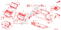 ABBELLIMENTO STRUMENTI(LATO PASSEGGERO)(1) per Honda ACCORD 3.5 EX 4 Porte 5 velocità automatico 2008