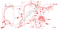 ARIA CONDIZIONATA(TUBI/CONDOTTI)(L4) per Honda ACCORD 2.4 EX 4 Porte 5 velocità automatico 2010