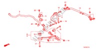 BRACCIO INFERIORE ANT. per Honda ACCORD 2.4 LX 4 Porte 5 velocità automatico 2011