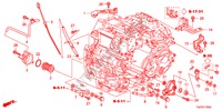 CALIBRO LIVELLO OLIO/CONDOTTO ATF(V6) per Honda ACCORD 3.5 EX 4 Porte 5 velocità automatico 2009