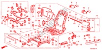 COMP. SEDILE ANT.(S.)(SEDILE ALIMENTO PIENO) per Honda ACCORD 3.5 EX 4 Porte 5 velocità automatico 2011