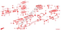 CONDOTTO SCARICO(V6) per Honda ACCORD 3.5 LX 4 Porte 5 velocità automatico 2011