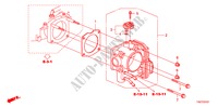 CORPO VALVOLA IMMISSIONE(V6) per Honda ACCORD 3.5 LX 4 Porte 5 velocità automatico 2011