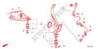 GIUNTO ANTERIORE per Honda ACCORD 2.4 EX 4 Porte 5 velocità automatico 2011