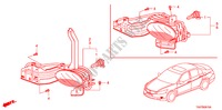 LUCE NEBBIA per Honda ACCORD 3.5 LX 4 Porte 5 velocità automatico 2011