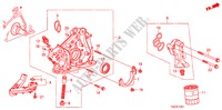 POMPA OLIO(V6) per Honda ACCORD 3.5 LX 4 Porte 5 velocità automatico 2011