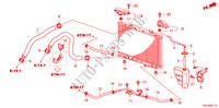 TUBO RADIATORE/SERBATOIO DI RISERVA(V6) per Honda ACCORD 3.5 EX 4 Porte 5 velocità automatico 2011