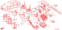 UNITA DI CONTROLLO(SPAZIO MOTORE)(1)(L4) per Honda ACCORD 2.4 LX 4 Porte 5 velocità automatico 2011