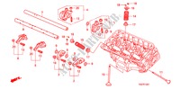 VALVOLA/BRACCIO OSCILLANTE(FRONTE)(V6) per Honda ACCORD 3.5 EX 4 Porte 5 velocità automatico 2011